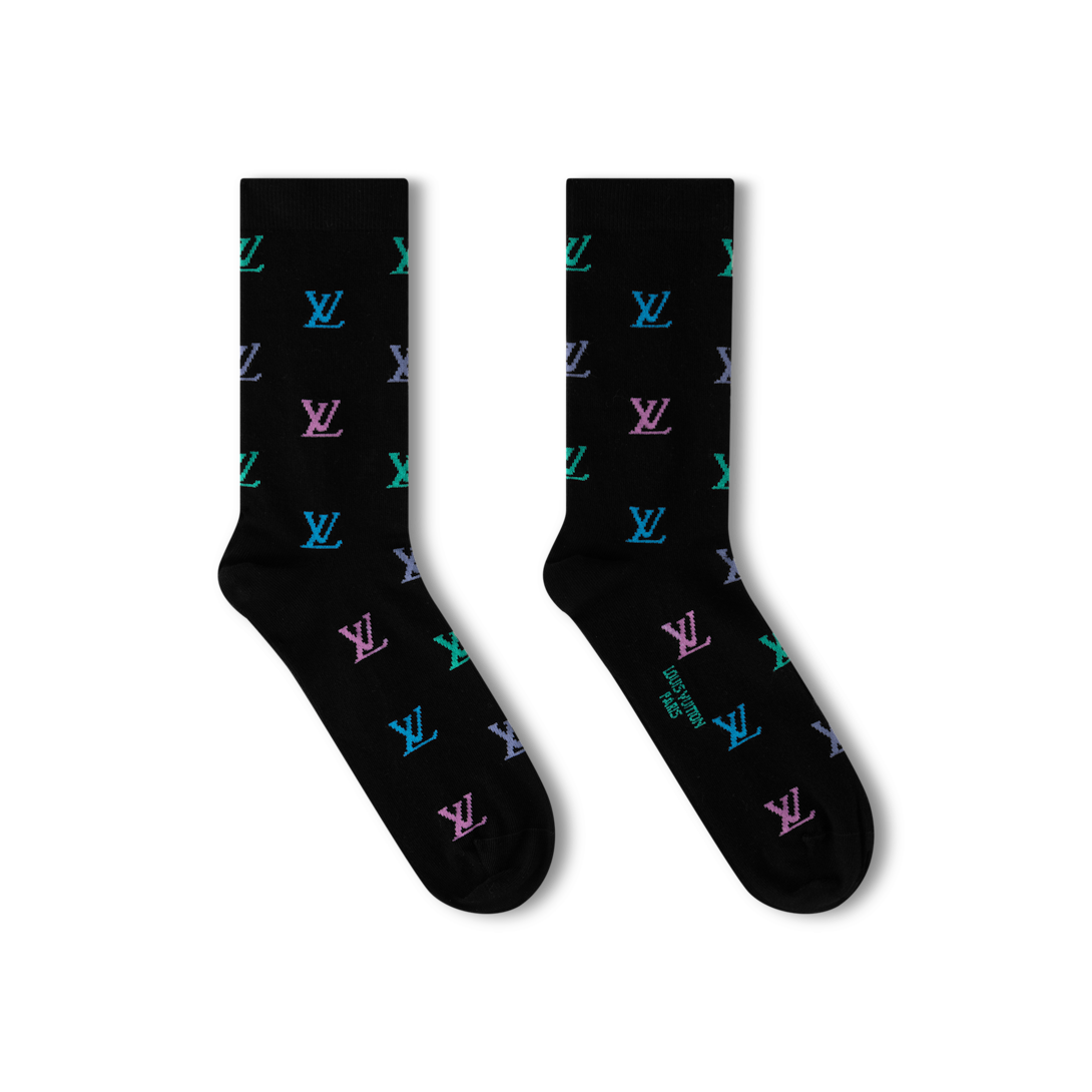 LV Blason Shading Socks S00 - Accessories | LOUIS VUITTON